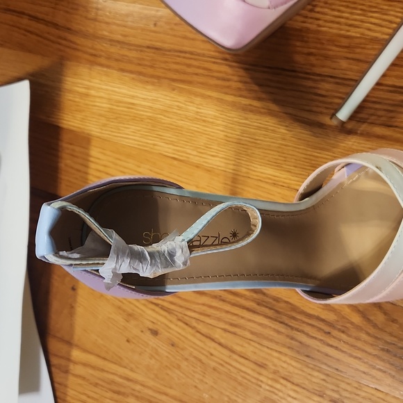 High 6" Stilleto Heel Pastel Ombre 10 NEW - Picture 5 of 7